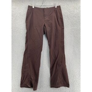 ATHLETA Downward Dipper‎ Purple Drawstring Zip-Leg Pants Women's 8 Style #42009
